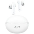 USAMS Słuchawki bluetooth TWS E02 ANC+ENC white 