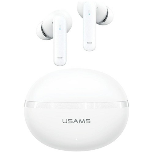 USAMS Słuchawki bluetooth TWS E02 ANC+ENC white 