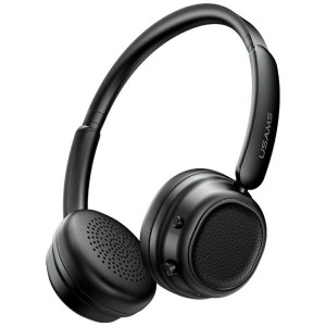 USAMS Słuchawki bluetooth 5.3 SR01 ANC czarne 