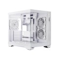 Chieftec Obudowa VISIO GM-30W-T G-OP 6xwentylator ARGB biała