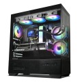 Zalman Obudowa CHRONIX V2 Mid Tower ARGB fan x3 czarna