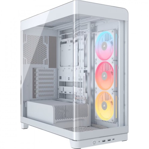 Corsair Obudowa FRAME 4500X LX-R RGB Biała Mid Tower ATX 