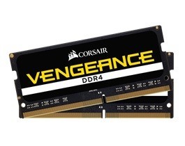 Corsair DDR4 SODIMM 16GB/2666 (2*8GB) CL18-19-19-39 Black
