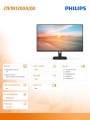 Philips Monitor 27E1N1200A 27 cali IPS 120Hz HDMI DP VGA Głośniki 