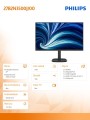 Philips Monitor 27B2N3500J 27 cali IPS 120Hz HDMIx2 DP Pivot Głośniki