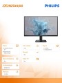 Philips Monitor 27E2N2500 27 cali IPS 120Hz HDMI DP 