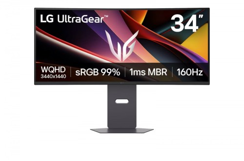 LG Electronics Monitor gamingowy 34G600A-B 34 cale WQHD UltraGear 160Hz 
