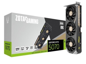ZOTAC Karta graficzna GeForce RTX 5070 SOLID OC 12GB GDDR7 192bit 3DP/HDMI DLSS 4  + Gra Pragmata