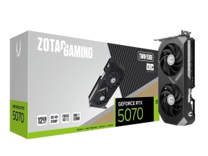 ZOTAC Karta graficzna GeForce RTX 5070 TWIN EDGE OC 12GB GDDR7 192bit 3DP/HDMI DLSS 4  + Gra Pragmata