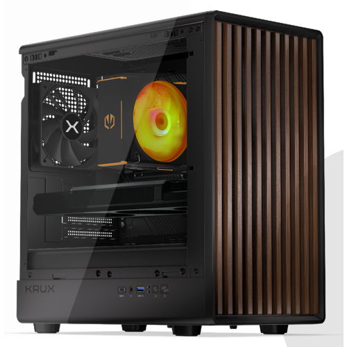 Wood ARGB Ryzen 7 5700X RTX 5060 16GB SSD 500GB WiFi6 BT5 W11 DLSS 4  