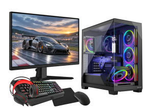 Zestaw Ryzen 7 5700X RTX 5060 32GB SSD 1TB WiFi 6 W11 + LCD 24 180Hz 1ms DLSS 4 