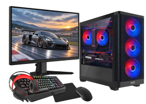ZESTAW Core i5 14400F 32GB RTX 5060 SSD 1TB WiFi 6 W11 + LCD 24 180Hz 1ms  DLSS 4